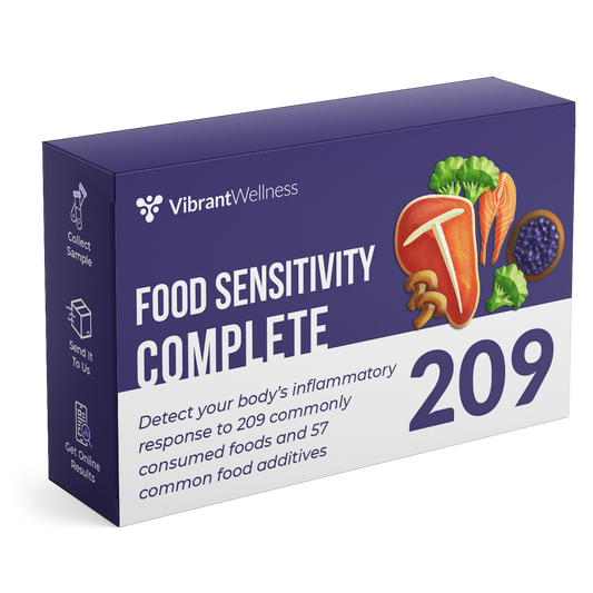 Food Sensitivity Complete (209 Foods + Additives)